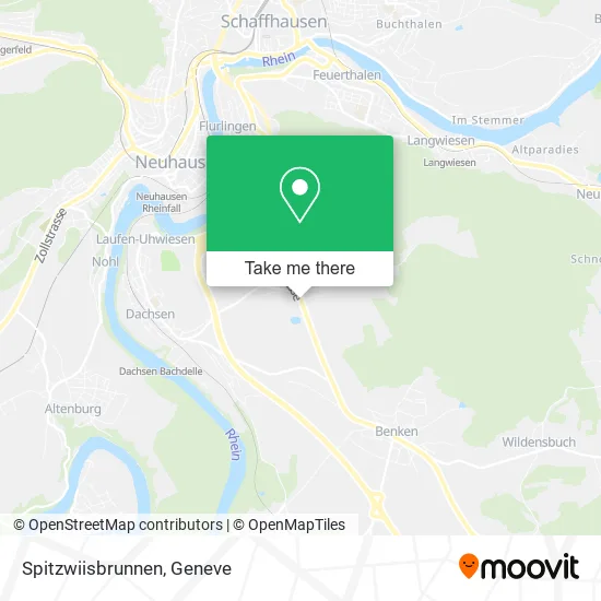 Spitzwiisbrunnen map