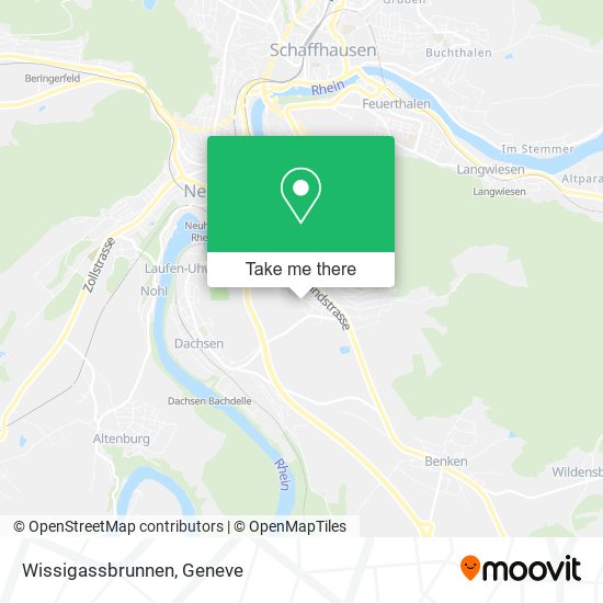 Wissigassbrunnen map