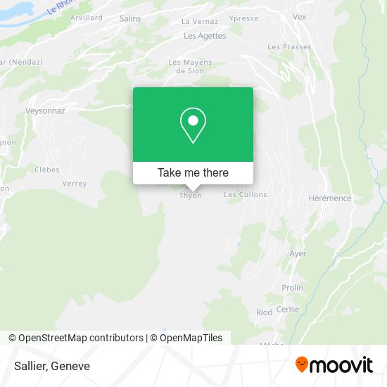 Sallier map