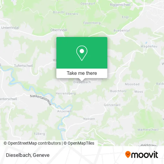 Dieselbach map