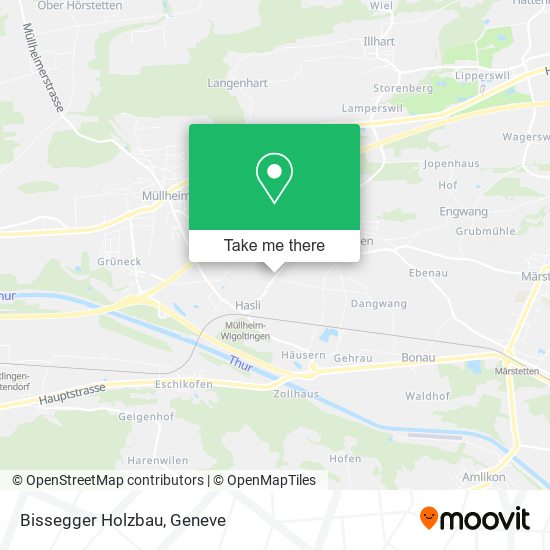 Bissegger Holzbau map