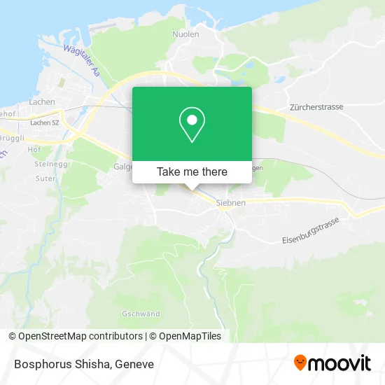 Bosphorus Shisha map