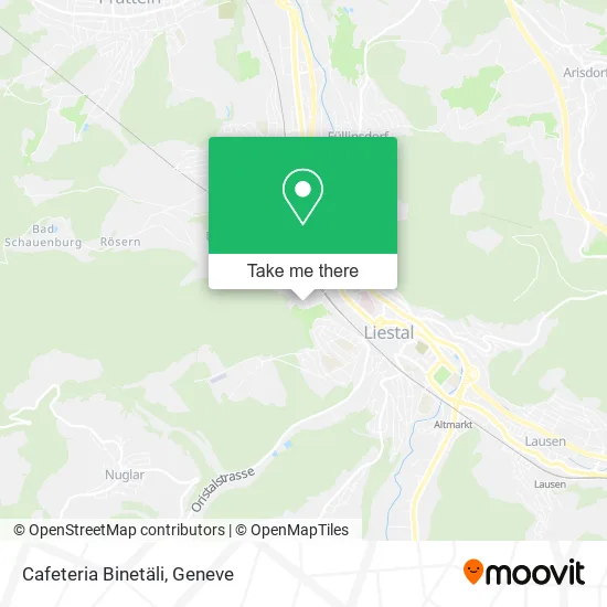 Cafeteria Binetäli map