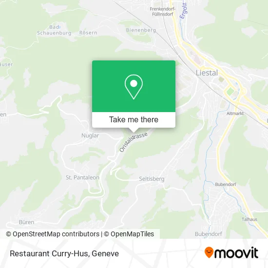 Restaurant Curry-Hus map