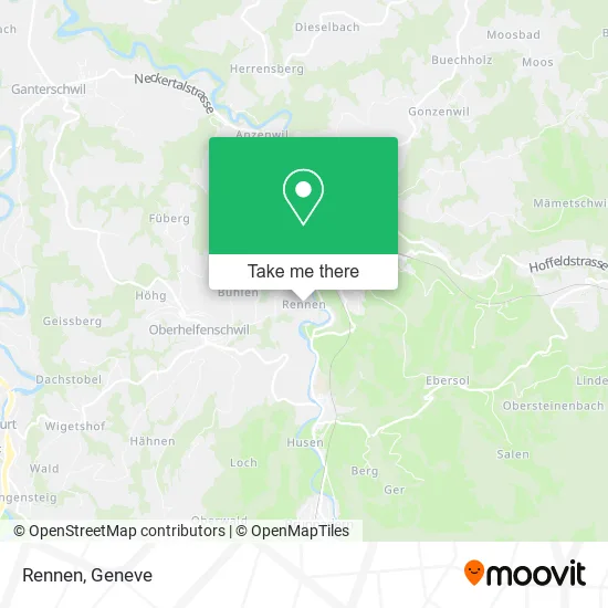 Rennen map