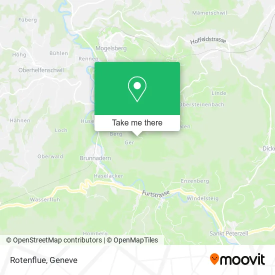 Rotenflue map