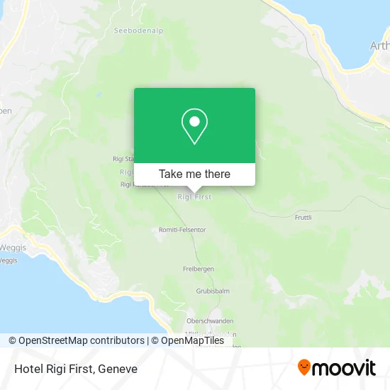 Hotel Rigi First plan