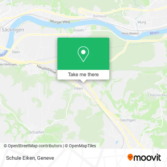 Schule Eiken map