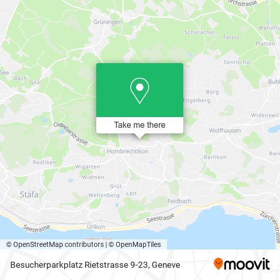 Besucherparkplatz Rietstrasse 9-23 map
