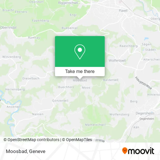 Moosbad map