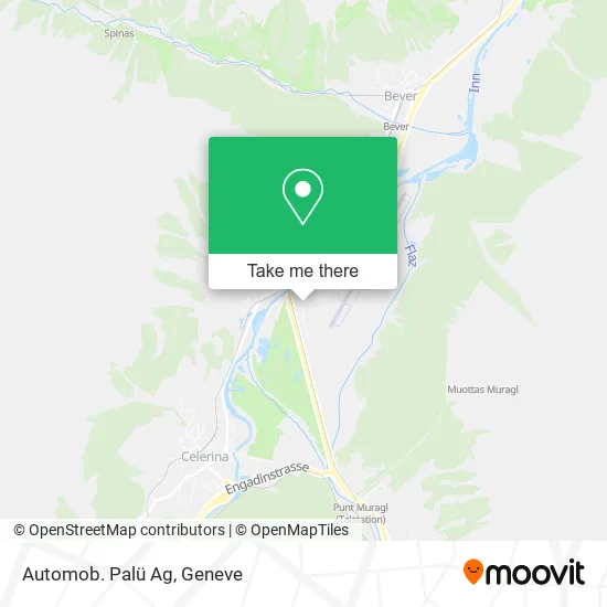 Automob. Palü Ag map