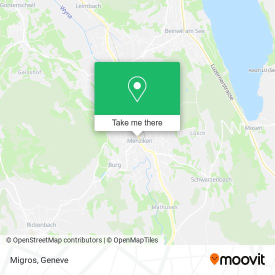 Migros map