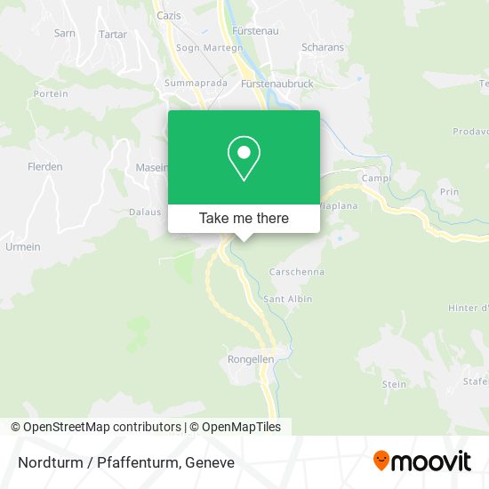 Nordturm / Pfaffenturm map