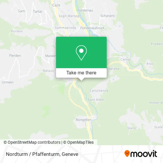 Nordturm / Pfaffenturm map