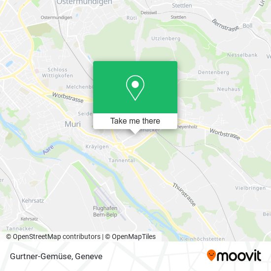 Gurtner-Gemüse map