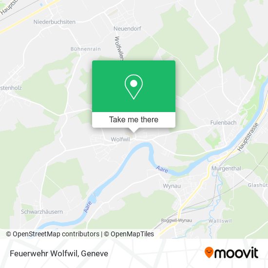 Feuerwehr Wolfwil map