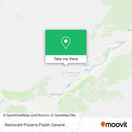 Restorant Pizzeria Pizzet map