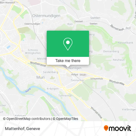 Mattenhof map