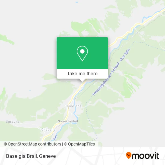Baselgia Brail map