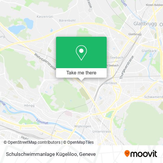 Schulschwimmanlage Kügeliloo map