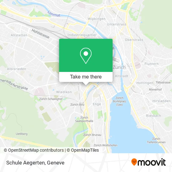 Schule Aegerten map