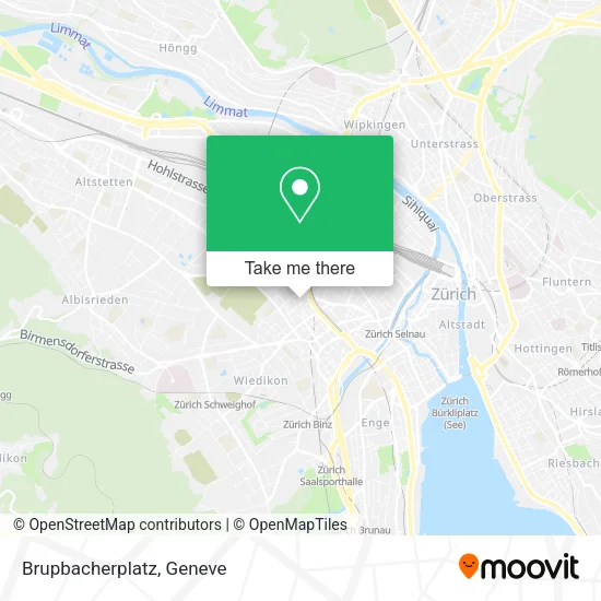 Brupbacherplatz map