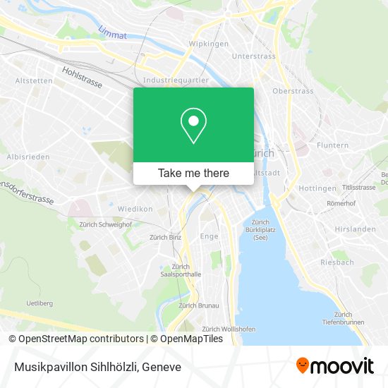 Musikpavillon Sihlhölzli map