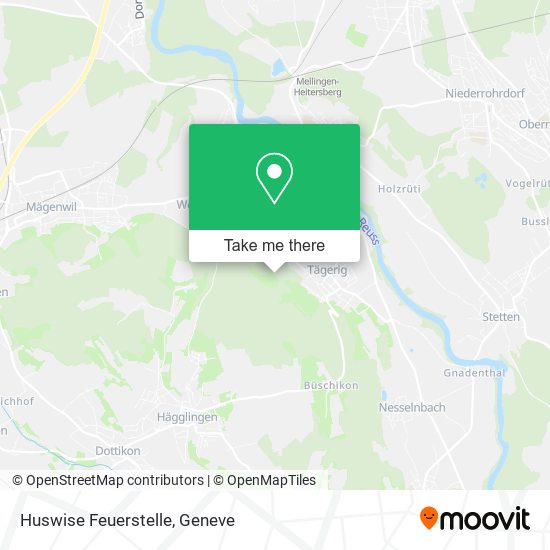 Huswise Feuerstelle map