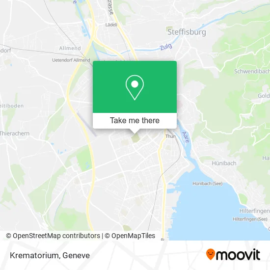 Krematorium map