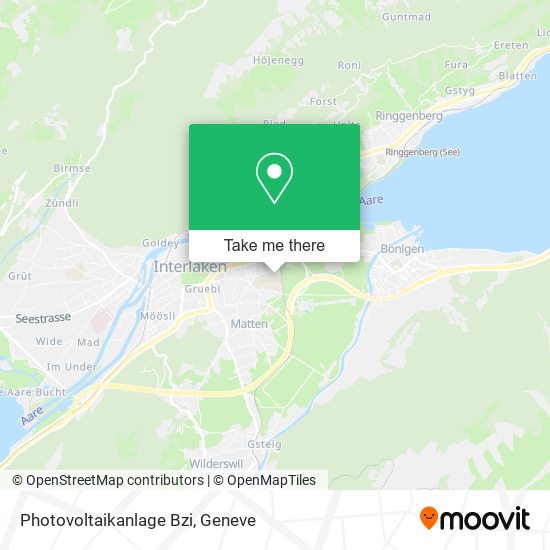 Photovoltaikanlage Bzi map