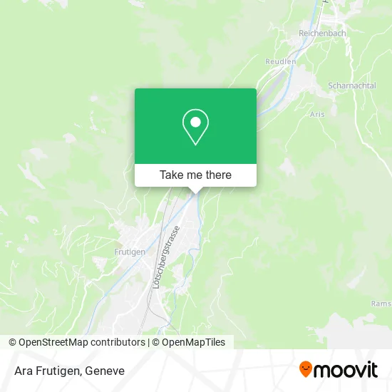 Ara Frutigen map