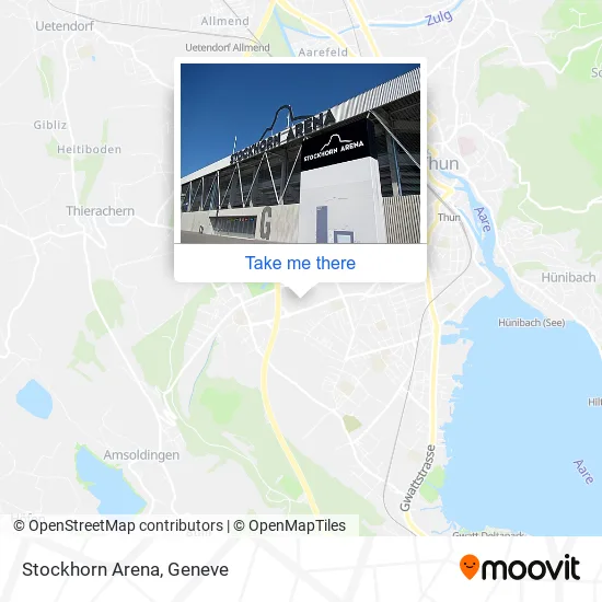 Stockhorn Arena map