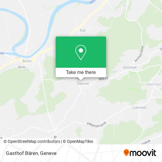Gasthof Bären map