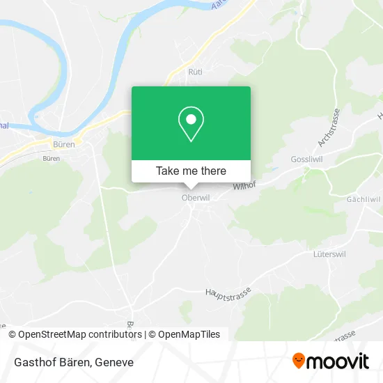 Gasthof Bären map
