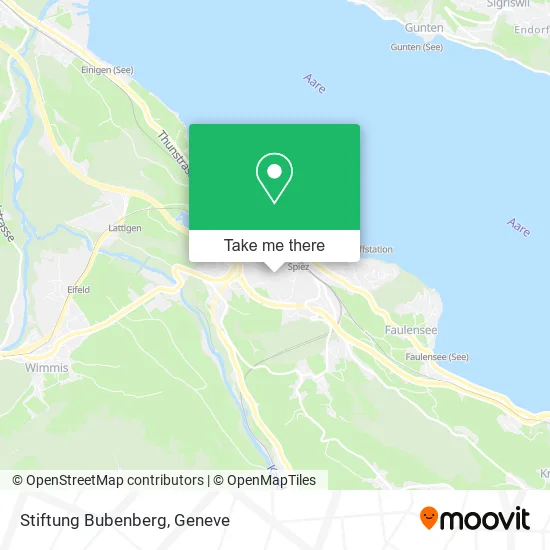 Stiftung Bubenberg map