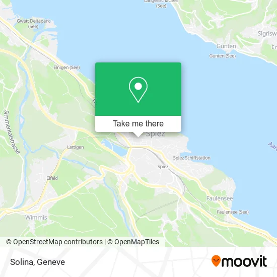Solina map