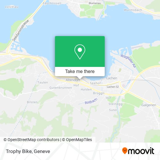 Trophy Bike map