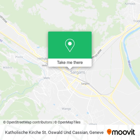 Katholische Kirche St. Oswald Und Cassian map
