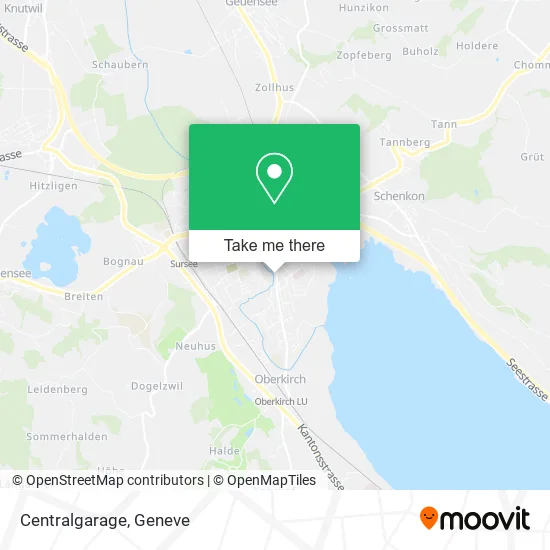 Centralgarage plan