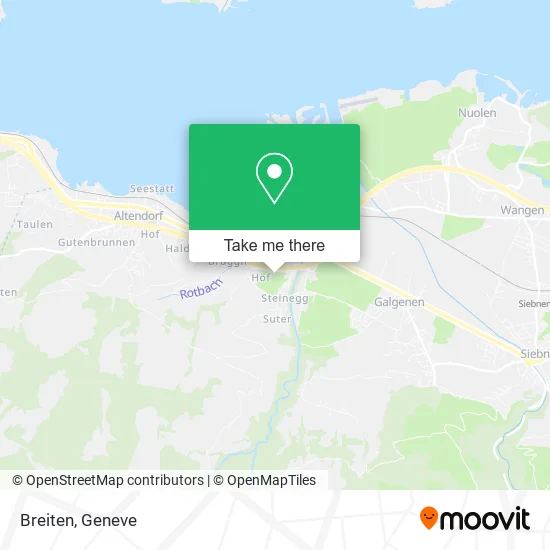 Breiten map