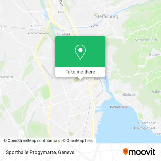 Sporthalle Progymatte map