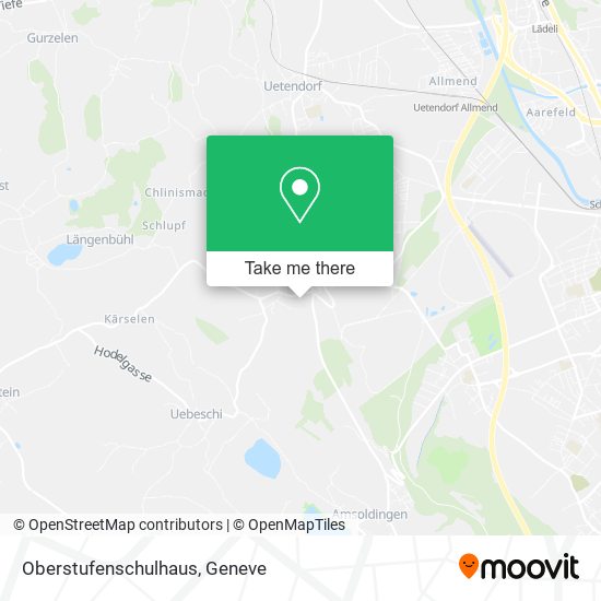 Oberstufenschulhaus map