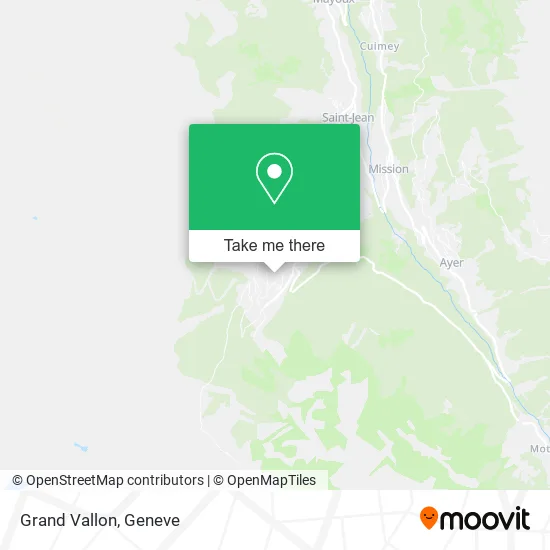 Grand Vallon map