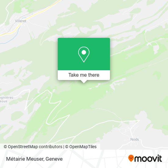 Métairie Meuser map
