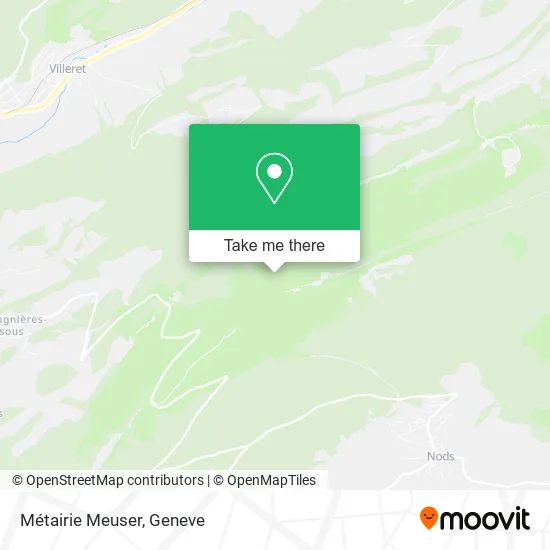 Métairie Meuser map