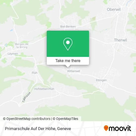 Primarschule Auf Der Höhe map