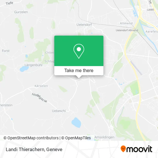 Landi Thierachern map