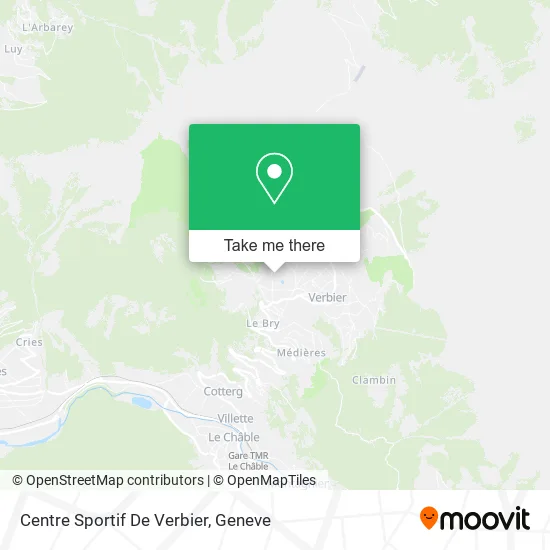 Centre Sportif De Verbier map