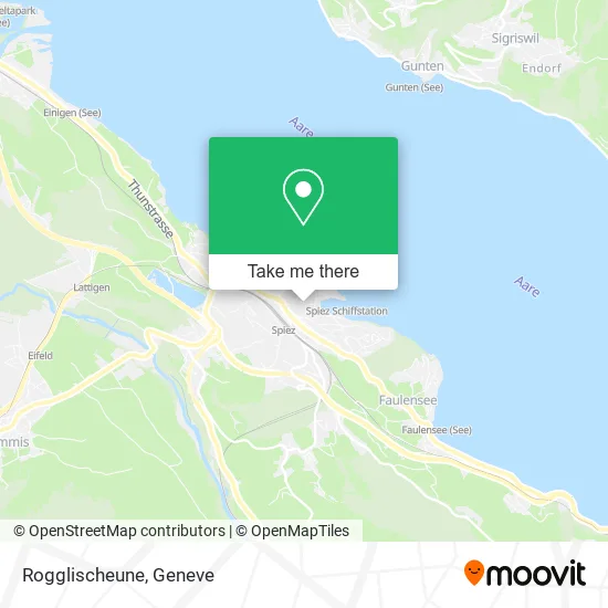 Rogglischeune map