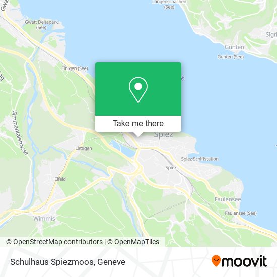 Schulhaus Spiezmoos map